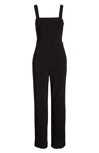 Shop Heartloom Millie Square Neck Jumpsuit In Black