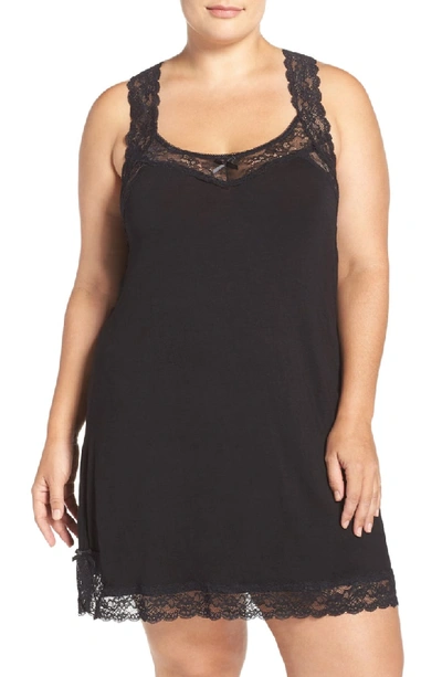 Shop Honeydew Intimates Ahna Chemise In Black