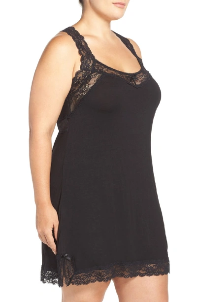 Shop Honeydew Intimates Ahna Chemise In Black