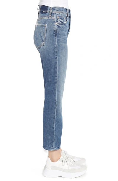 Shop Mother The Tomcat Ripped Crop Straight Leg Jeans In We All Scream