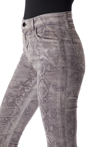 Shop J Brand Maria High Waist Velvet Skinny Jeans In Snakebite