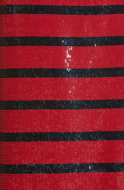 Shop Polo Ralph Lauren Stripe Sequin Tank Top In Red/ Navy Stripe