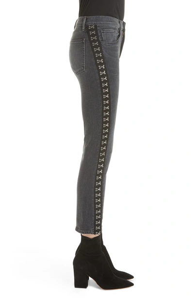 Shop 3x1 Corset Detail Ankle Skinny Jeans In Edda