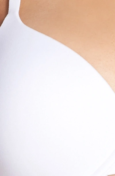 Shop Calvin Klein 'perfectly Fit - Modern' T-shirt Bra In White/ White