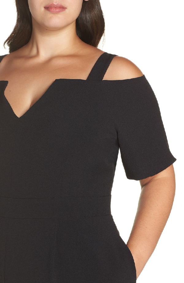 eliza j cold shoulder jumpsuit