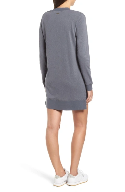 Shop Roxy Suns Spinning Longline Sweatshirt In Turbulence