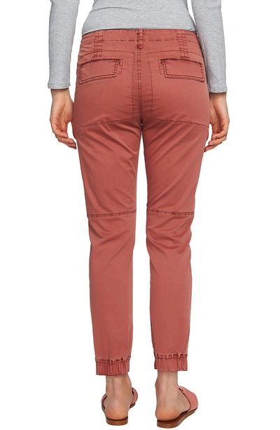 Shop 1.state Patch Pocket Twill Pants In Terra Earth