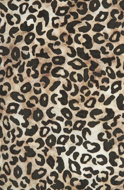 Shop Saloni Celia Floral Print Dress In True Leopard