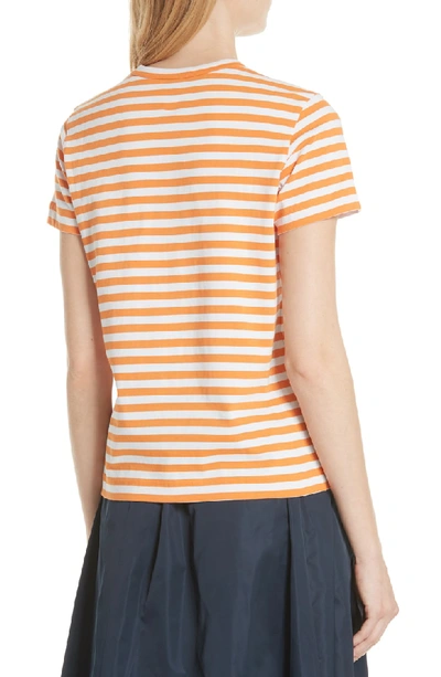 Shop Tory Sport Little Grumps Stripe Tee In Classic Stripe