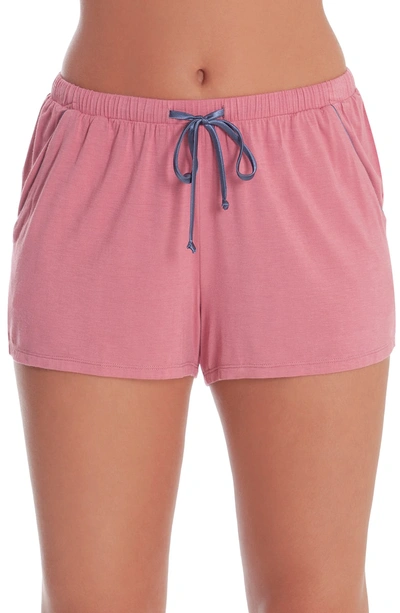 Shop In Bloom By Jonquil Lounge Shorts In Pink Adobe