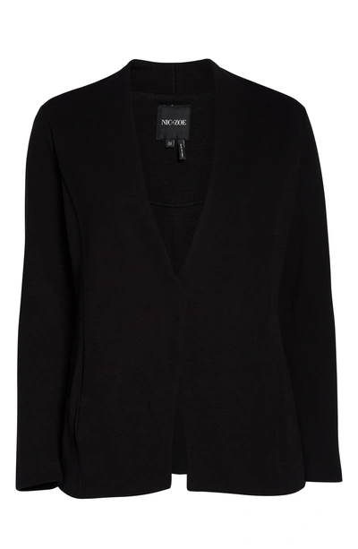 Shop Nic + Zoe Sleek All Day Blazer In Black
