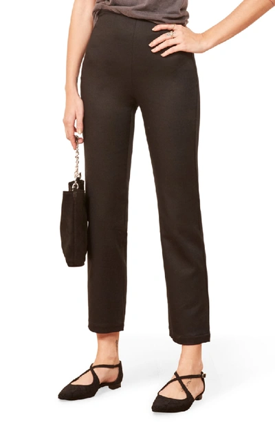 Shop Reformation Marlon Pants In Black