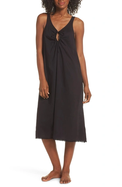 Shop Lacausa Wendy Nightgown In Tar