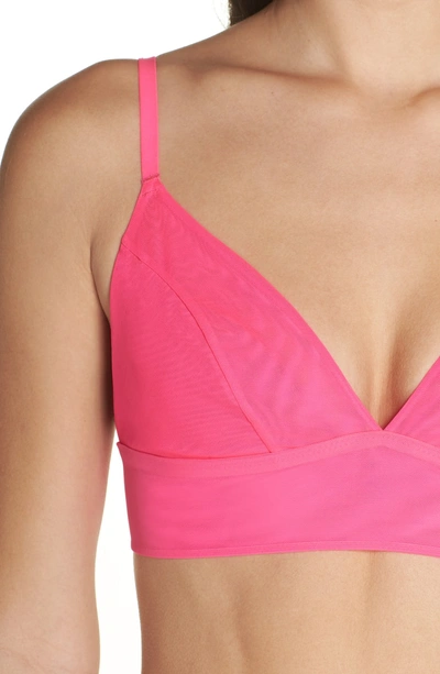Shop Stance Triangle Bralette In Pink