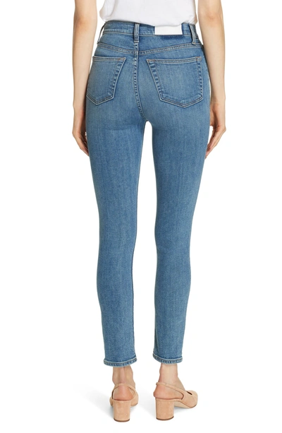 Shop Re/done Originals High Waist Ankle Skinny Jeans In Light 27