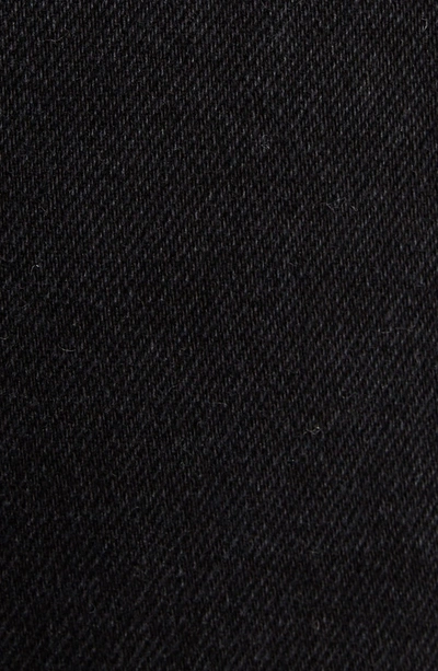 Shop Isabel Marant '80s High Waist Denim Skirt In Black
