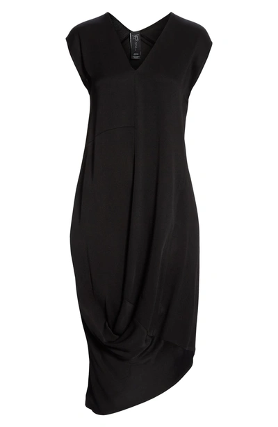 Shop Zero + Maria Cornejo Loop Drape Dress In Black