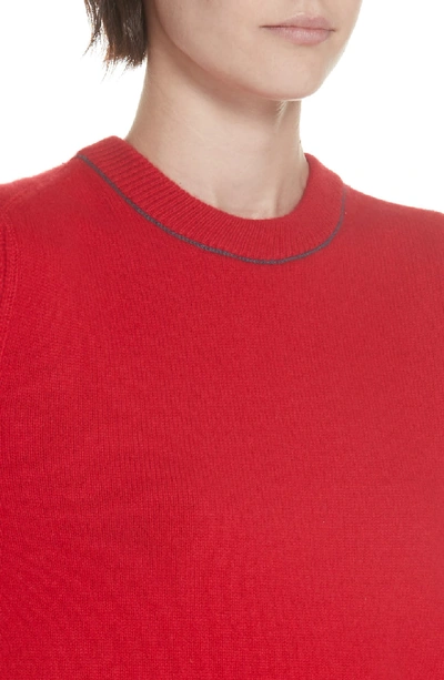 Shop Rag & Bone Yorke Cashmere Sweater In Red