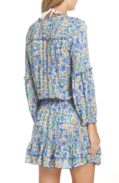 Poupette St Barth Poupette St. Barth Ilona Cover-up Dress In Blue Yvonne
