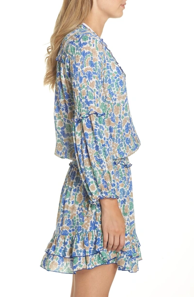 Poupette St Barth Poupette St. Barth Ilona Cover-up Dress In Blue Yvonne
