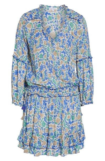 Shop Poupette St Barth Poupette St. Barth Ilona Cover-up Dress In Blue Yvonne