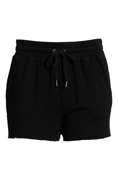 Shop Splendid Active Shorts In Black