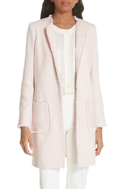 Shop Helene Berman Tweed Topper In Pink