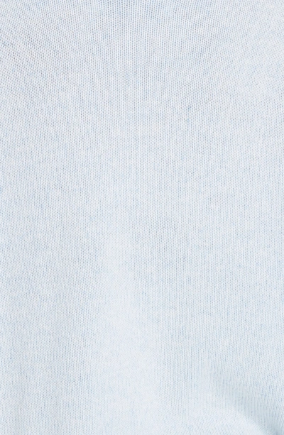 Shop Brochu Walker Alta Cashmere Sweater In Skylar Blue Combo