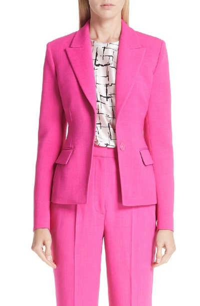 Shop Roksanda Cady Blazer In Camelia