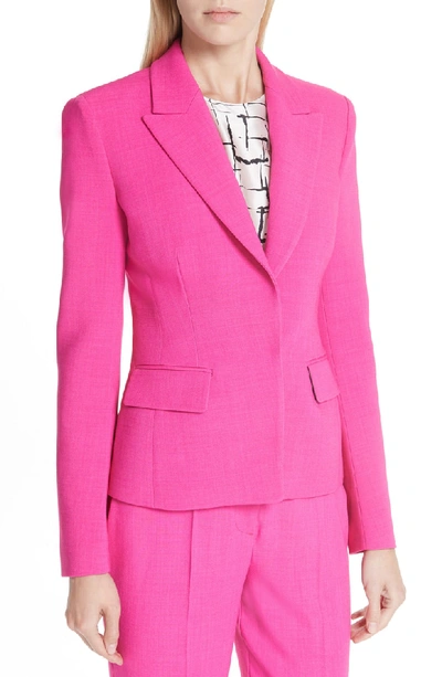 Shop Roksanda Cady Blazer In Camelia