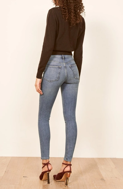 Shop Reformation High & Skinny Jeans In Catalina
