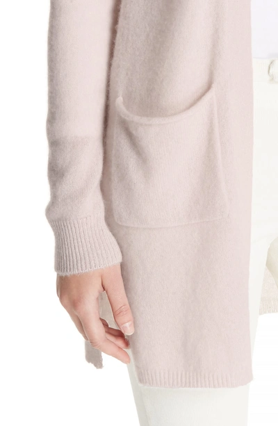 Shop Atm Anthony Thomas Melillo Cashmere Open Cardigan In Lunar