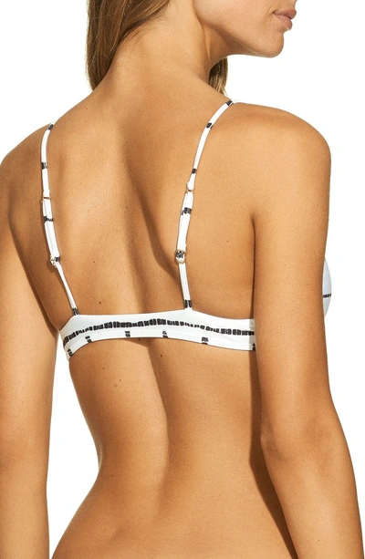 Shop Vix Swimwear Lee Bikini Top In White