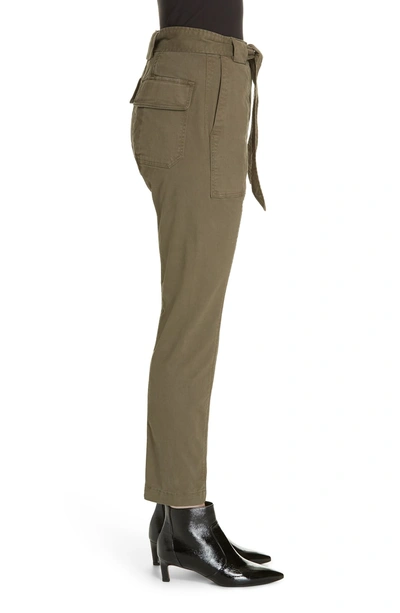 Shop La Vie Rebecca Taylor Patrice Tapered Ankle Pants In Cadet