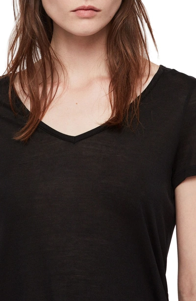 Shop Allsaints Malin Tee In Black