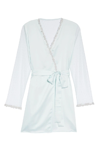 Shop Flora Nikrooz Showstopper Robe In Seaglass
