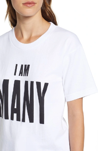 Shop Rebecca Minkoff I Am Many Tee In White/ Black