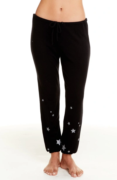 Shop Chaser Starry Night Jogger Pants In True Black