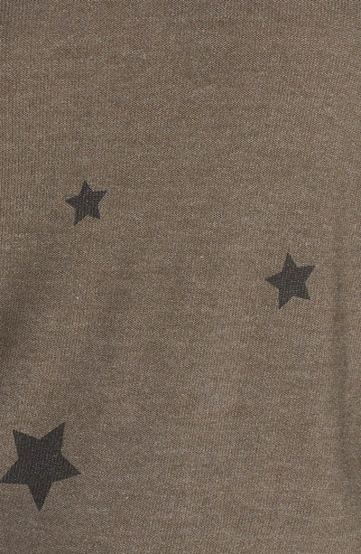 Shop Chaser Multi Star Toss Pullover In Dark Olive