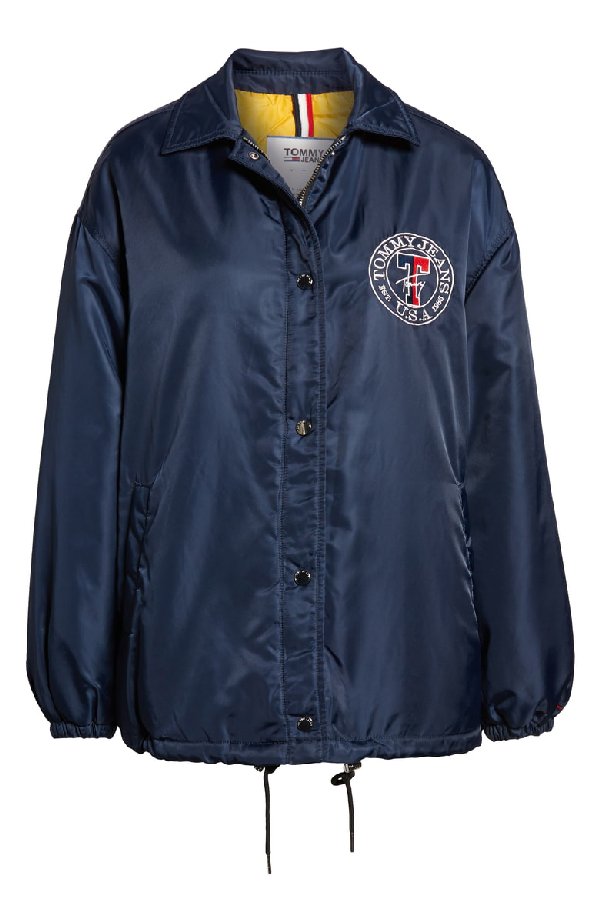 Tommy Jeans Padded Coach Jacket In 