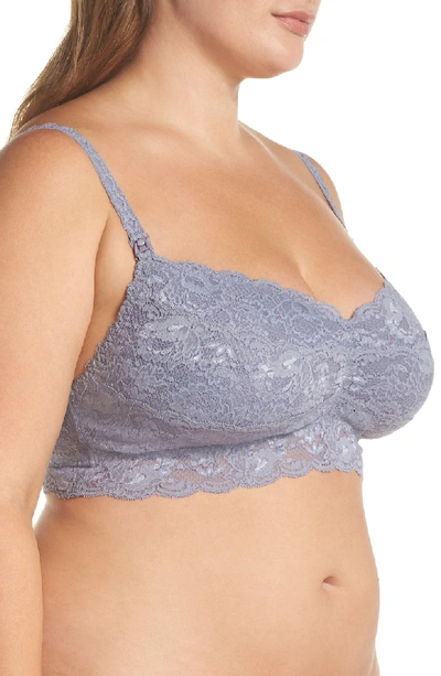 Shop Cosabella Never Say Never Soft Cup Nursing Bralette In Incenso