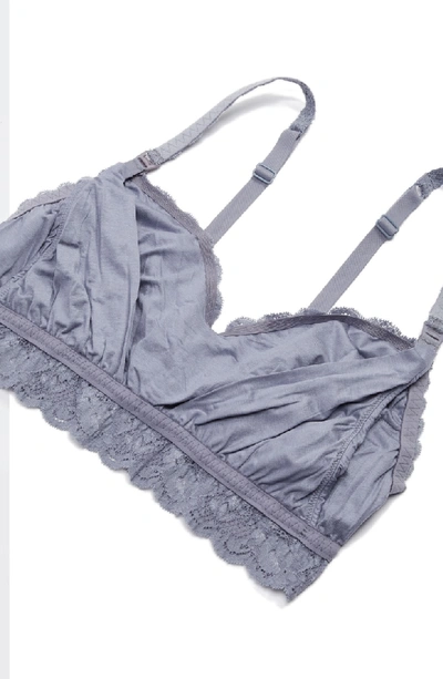 Shop Cosabella Never Say Never Soft Cup Nursing Bralette In Incenso