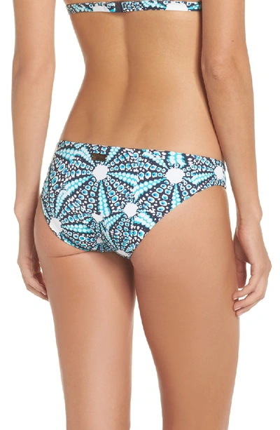 Shop Vilebrequin Oursinade Hipster Bikini Bottoms In Bleu Marine