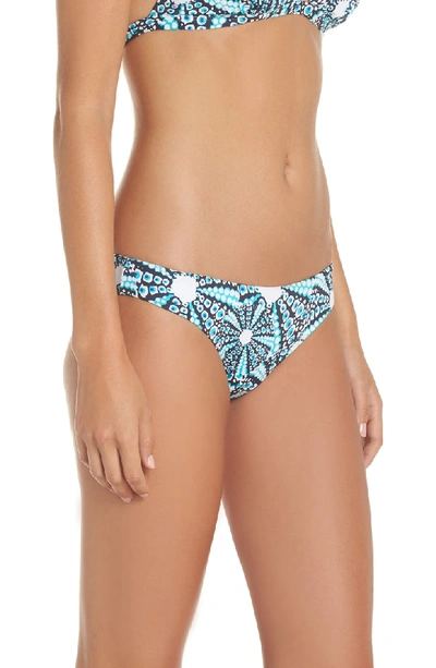 Shop Vilebrequin Oursinade Hipster Bikini Bottoms In Bleu Marine