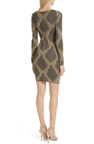 Shop Ted Baker Hiliya Ice Palace Sweater Dress In Charcoal