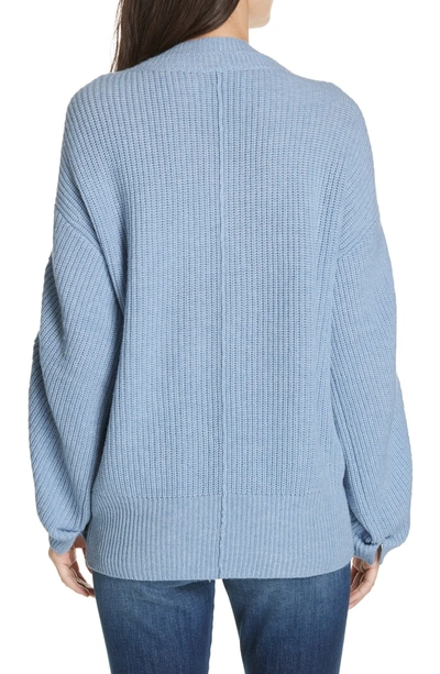 Shop Brochu Walker Levar Wool & Cashmere Sweater In Skylar Melange
