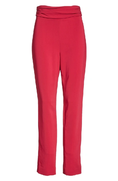 Shop Cushnie Et Ochs High Waist Pants In Camellia