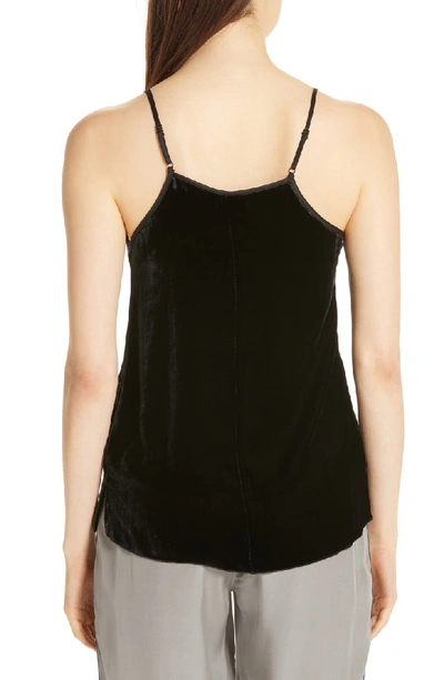 Shop Atm Anthony Thomas Melillo Velvet Camisole In Black