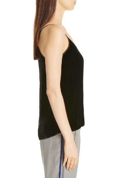 Shop Atm Anthony Thomas Melillo Velvet Camisole In Black