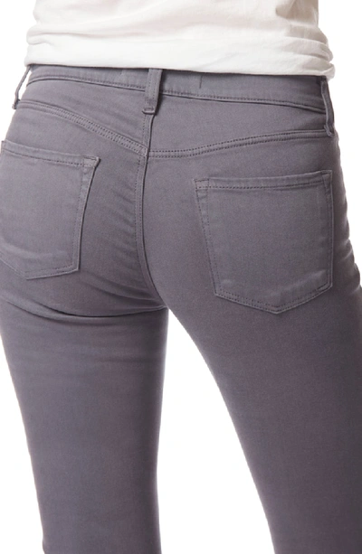 Shop J Brand 485 Mid Rise Skinny Jeans In Volcanic Ash